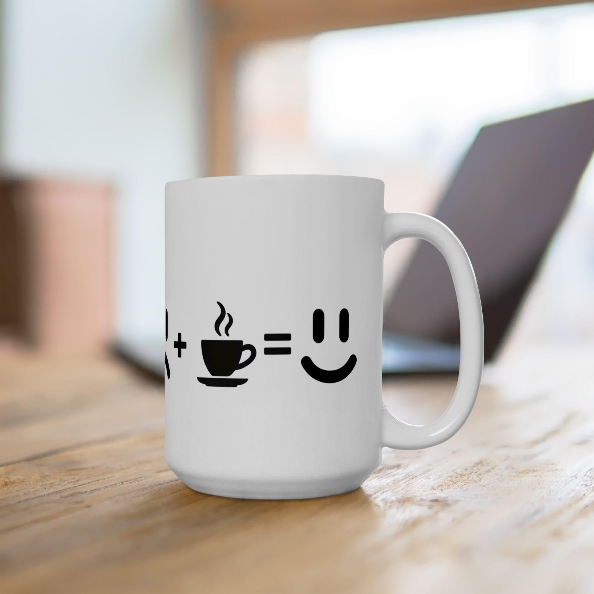 Funny Sarcastic Coffee Mug | Office Humor Gift for Coworkers, Adult Birthday Present, Relatable Coffee Lover Cup, 11oz & 15oz