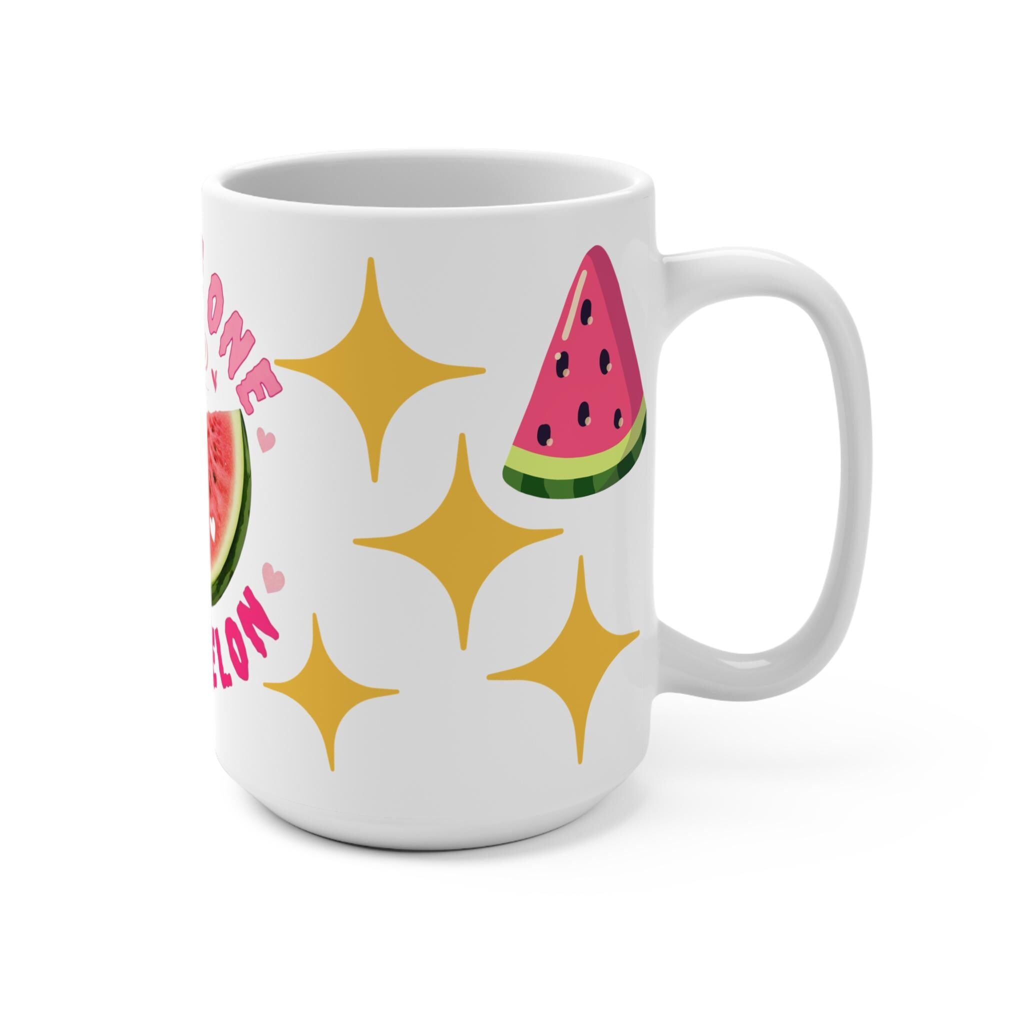 Taza You Are One In A Melon - Regalo Divertido de Sandía, Mug de Cerámica Estética de Frutas, Regalo para Amiga Especial