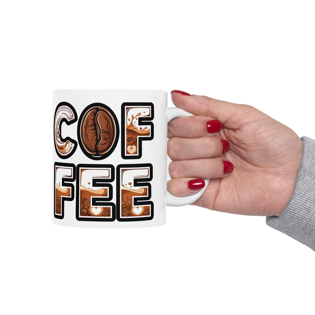 Taza de Café Única y Divertida - Regalo Artístico para Mujer, Mug de Cerámica Estética Colorida, Unique Coffee Cup, Regalo para Amiga