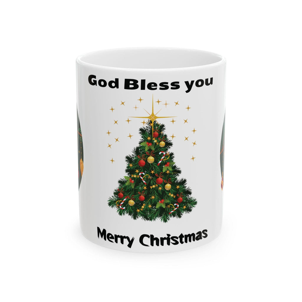 Personalized Christmas Mug | Custom Holiday Coffee Cup 11oz 15oz, Merry Christmas Gift, Festive Xmas Mug for Family, Hot Cocoa Lover