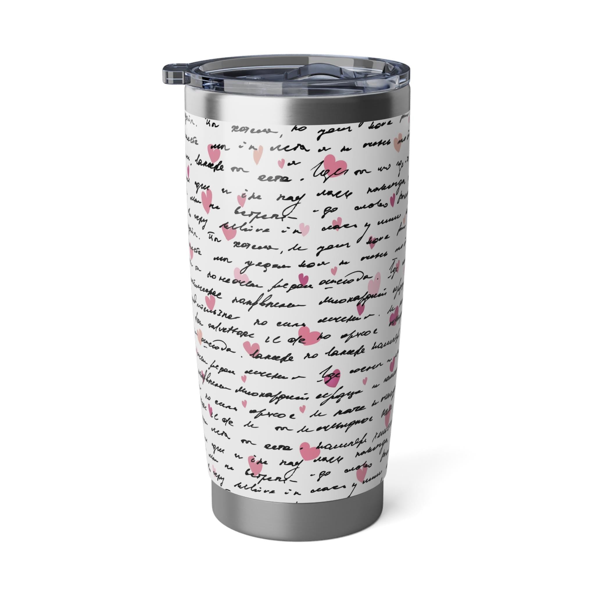 Vagabond Musashi 20oz Insulated Tumbler | Inspirational Anime Gift for Men, Samurai Zen Aesthetic Stainless Steel Cup