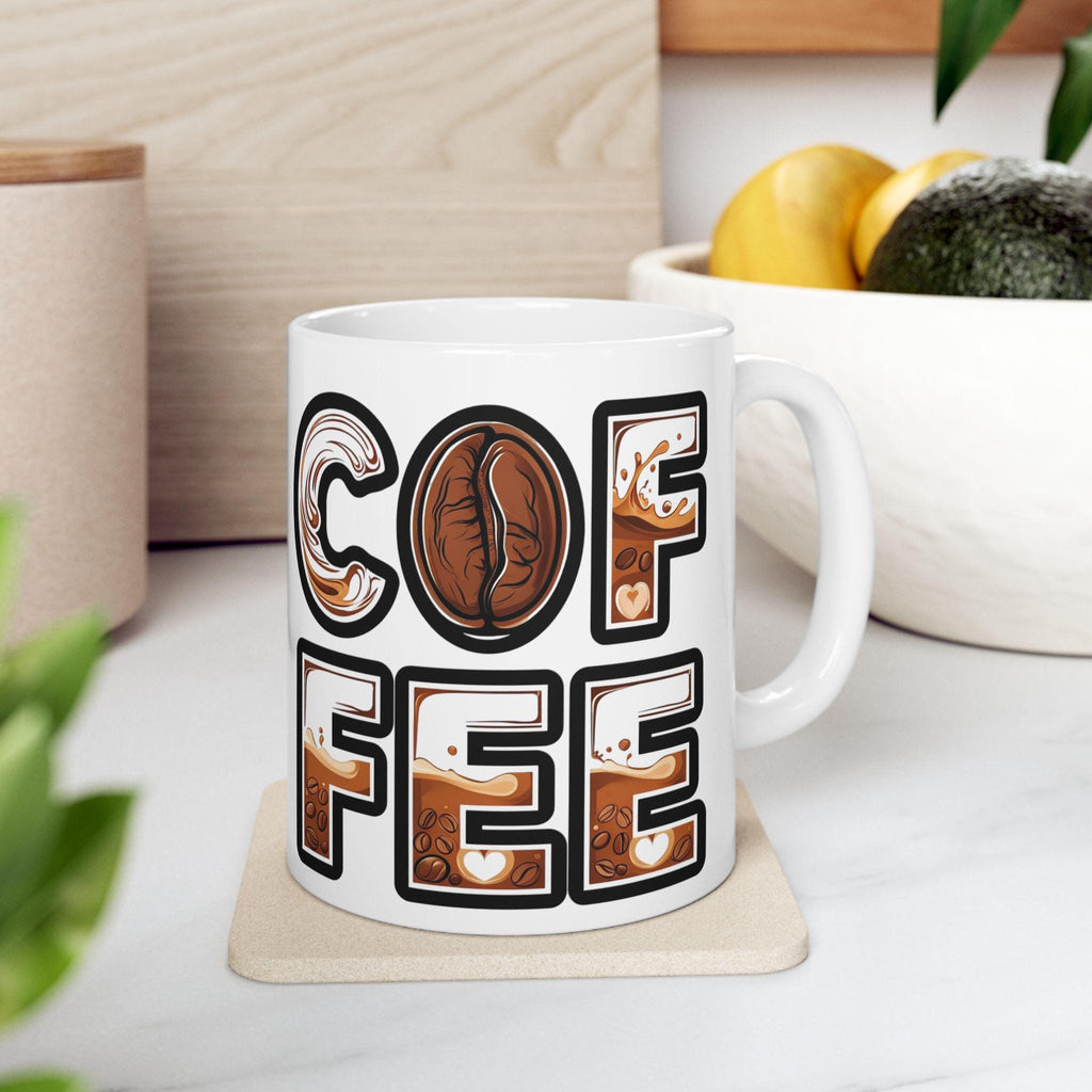 Taza de Café Única y Divertida - Regalo Artístico para Mujer, Mug de Cerámica Estética Colorida, Unique Coffee Cup, Regalo para Amiga